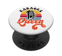 Karaoke Queen PopSockets PopGrip Adhesivo