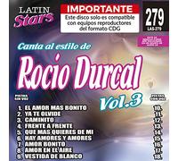 Karaoke: Rocio Durcal 3 - Latin Stars Karaoke