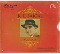 Karaoke Sing Along K.L Saigal Vol Four (Hindi / English Lyrics Booklet Inside)