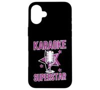 Karaoke Superstar Karaoke Carcasa para iPhone 16 Plus