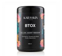 Karaskin - Mascarilla Capilar Profesional para Cabello Seco y Dañado | Mascarilla Reparadora con Queratina Alisadora | Cabello Brillante, Suavizante, Hidratante y Anti-Frizz | 1000 ml
