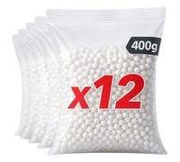 KARAT 12 deshumidificadores granulados 400 g - Juego de 12 recambios para deshumidificador - Recarga para protección contra moho y olores hasta 40 m²