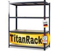 KARAT Estantería para cargas pesadas 177x160x60 cm gris - Estantería de gran envergadura de metal, estantería de taller, estantería para taller, estantería modular de almacén (TitanRack Big)