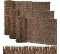 KARAT Estera de brezo 200 x 300 cm - Protección visual de brezo natural para balcón y jardín - Estera de protección visual - Paravientos - Valla de jardín