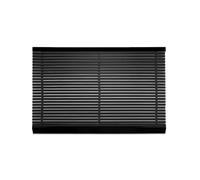 KARAT Felpudo exterior para interior y exterior - inoxidable y resistente a la intemperie - felpudo para puerta de casa - Felpudo de entrada - Power Brush (50 x 80 cm, marco de PVC - negro)