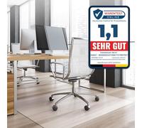 Karat Neo - Esterilla protectora para suelos duros (114 x 50 cm), color transparente