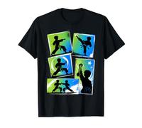 Karate Artes Marciales Champion Cinturón Negro Niño Camiseta