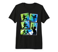Karate Artes Marciales Champion Cinturón Negro Niño Camiseta Premium