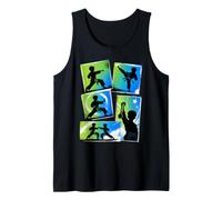 Karate Artes Marciales Champion Cinturón Negro Niño Camiseta sin Mangas
