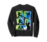 Karate Artes Marciales Champion Cinturón Negro Niño Sudadera