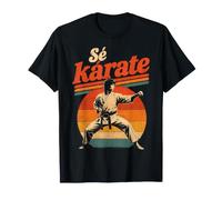 Kárate Artes Marciales Retro Vintage Camiseta