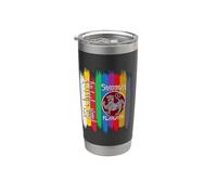 Karate Belts Shotokan Tiger Artes Marciales Vaso térmico de acero inoxidable de doble pared