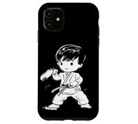 Karate Boy Comic Look Kumite para Niños Carcasa para iPhone 11