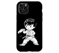 Karate Boy Comic Look Kumite para Niños Carcasa para iPhone 11 Pro