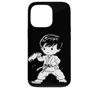 Karate Boy Comic Look Kumite para Niños Carcasa para iPhone 13 Pro