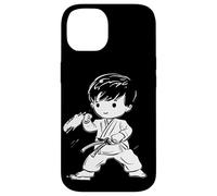 Karate Boy Comic Look Kumite para Niños Carcasa para iPhone 14