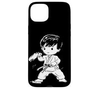 Karate Boy Comic Look Kumite para Niños Carcasa para iPhone 15 Plus