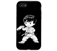 Karate Boy Comic Look Kumite para Niños Carcasa para iPhone SE (2020) / 7 / 8