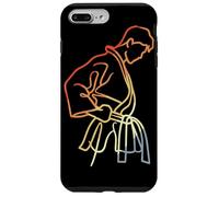 Karate Boy Sketch Vintage Look Shotokan Carcasa para iPhone 7 Plus/8 Plus