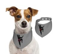 Karate - Bufanda de algodón de doble cara con estampado de hombre, suave, elegante, para invierno, para perros, gatos, mascotas, accesorio