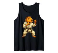 Karate Capibara Artes Marciales Pose de luchador en Kimono Gi Gear Camiseta sin Mangas