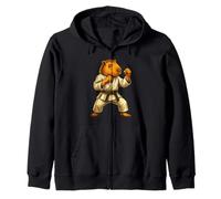 Karate Capibara Artes Marciales Pose de luchador en Kimono Gi Gear Sudadera con Capucha