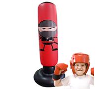 Karate con Saco De Boxeo | Soporte para Sacos De Boxeo para Niños De 65 Pulgadas, Equipo De Entrenamiento De Boxxeo para Ninos | Saco De Boxxeo Independiente De Juguete con Soporte para Niños
