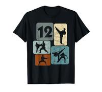 Karate Cumpleaños 12 años Boys Martial Arts Girl Karate Camiseta