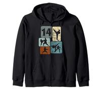 Karate cumpleaños 14 años Chicos Artes Marciales niñas Karate Sudadera con Capucha