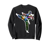 Karate de Taekwondo Floral Sudadera