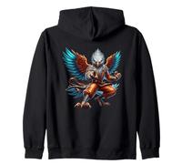 Karate Eagle Warrior Fierce Avian Kung-Fu Sudadera con Capucha