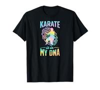 Karate está en mi ADN Gráfico de Huella Digital Camiseta