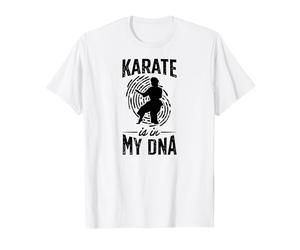 Karate está en mi ADN Gráfico de Huella Digital Camiseta