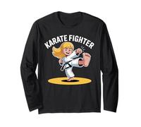 Karate Fighter Artes Marciales Chicas Manga Larga