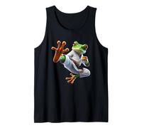 Karate Frog Kick Estilo Artes Marciales Camiseta sin Mangas