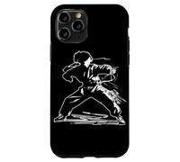 Karate Girl Dibujo Shotokan Girls Carcasa para iPhone 11 Pro
