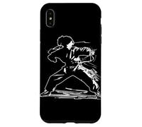 Karate Girl Dibujo Shotokan Girls Carcasa para iPhone XS MAX