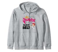 Karate Girl Olvídate de ser una Princesa Quiero ser un cinturón Negro Sudadera con Capucha