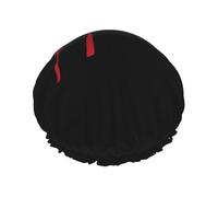 Karate - Gorros de ducha para hombre y mujer, reutilizables, impermeables, antideslizantes, de secado rápido, gorra grande, pelo largo y corto