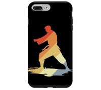 Karate Guy Dibujo Vintage Look Shotokan Carcasa para iPhone 7 Plus/8 Plus