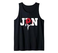 Karate JPA Bandera Japón & Shotokan - Artes Marciales Camiseta sin Mangas