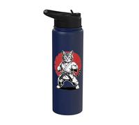 Karate & Judo, Gato | Artes marciales japonesas, Japón & Gato Stainless Steel Insulated Water Bottle