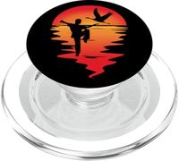 Karate Judo Judoka Taekwondo Ju-Jutsu Kung-Fu Puesta de Sol Karate PopSockets PopGrip para MagSafe