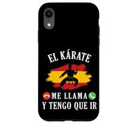 kárate Karate me Llama Artes Marciales Niño Chico Divertido Carcasa para iPhone XR