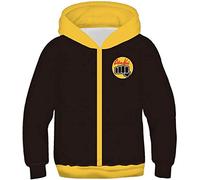 Karate Kid Cobra Kai Sudaderas con capucha para niños, chaqueta casual con puño impreso (2,12T-13T)