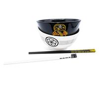Karate Kid The Cobra Kai and Miyagi-Do 18-Ounce Ramen Bowl Set with Chopsticks