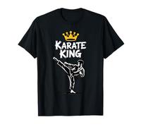 Karate King Cinturón Negro Divertido Kata Amantes de Las Artes Marciales Camiseta