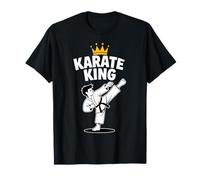 Karate King Funny Black Belt Japonés Artes Marciales Amantes Camiseta