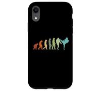 Kárate Kung-Fu Evolución Kickboxer Muay Thai MMA Kickboxing Carcasa para iPhone XR
