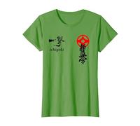 Karate Kyokushin, Kyokushinkai, Oyama, kanku, Kanji, Dojo Camiseta, Mujer, Hierba, XXL